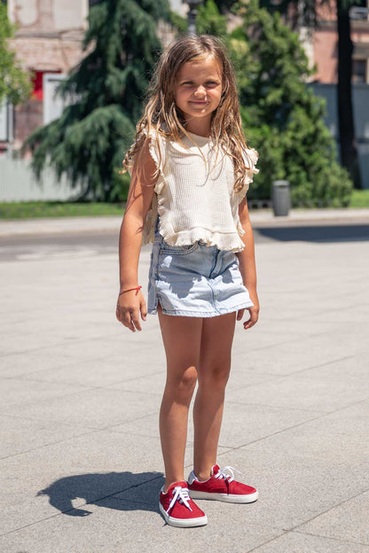 BLOOMY ESSENTIAL B1 ROJO - BAREFOOT INFANTIL