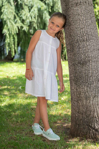 BLOOMY ESSENTIAL B1  VERDE AGUA - BAREFOOT INFANTIL